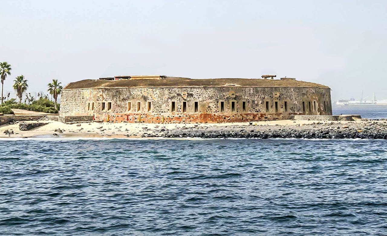 Fort-dEstree l'île de Gorée